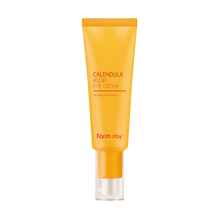 Крем для шкіри навколо очей FarmStay Calendula Relief Eye Cream з екстрактом календули, 50 мл